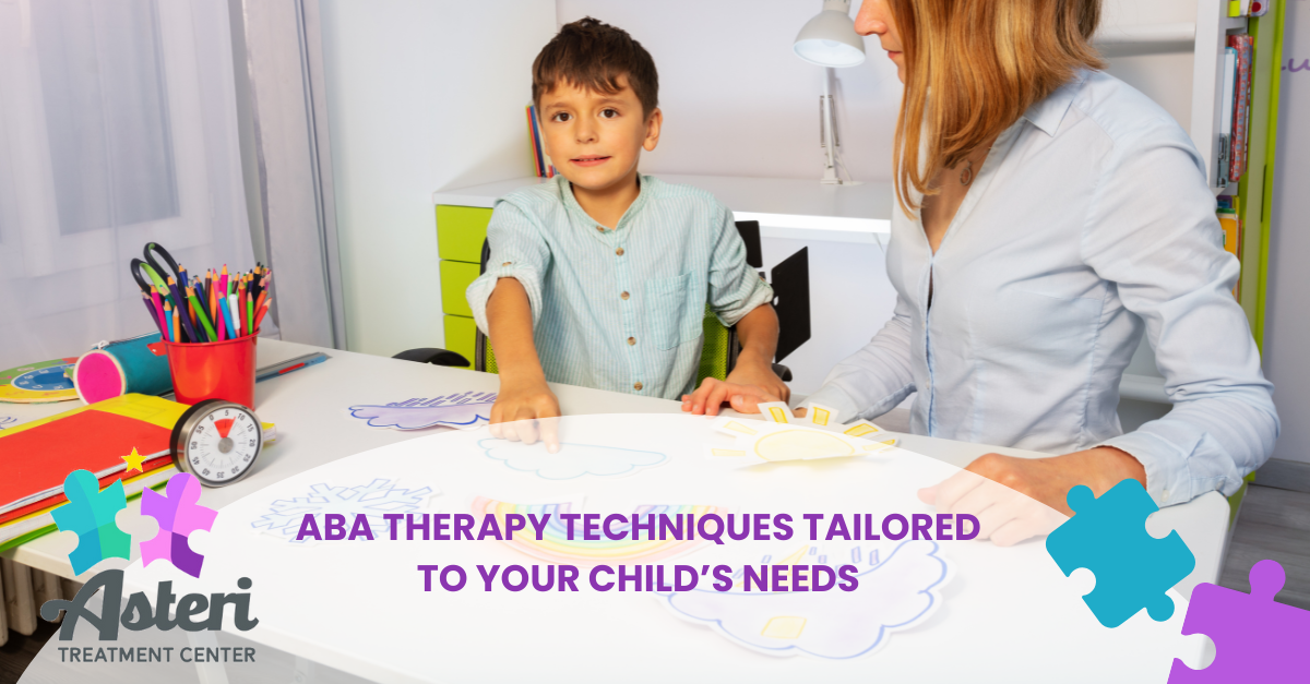 aba therapy techniques tailored to your childs needs