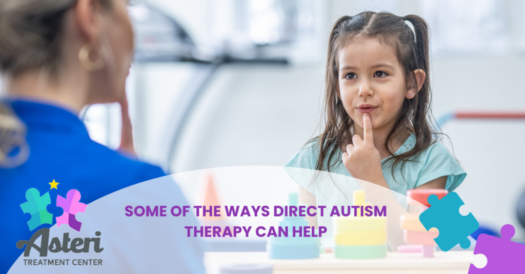 some of the ways direct autism therapy can help